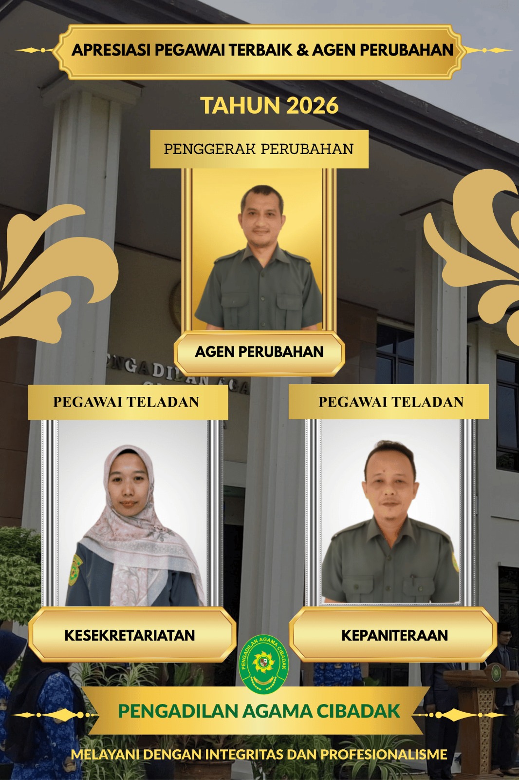 agen perubahan dan peg teladan