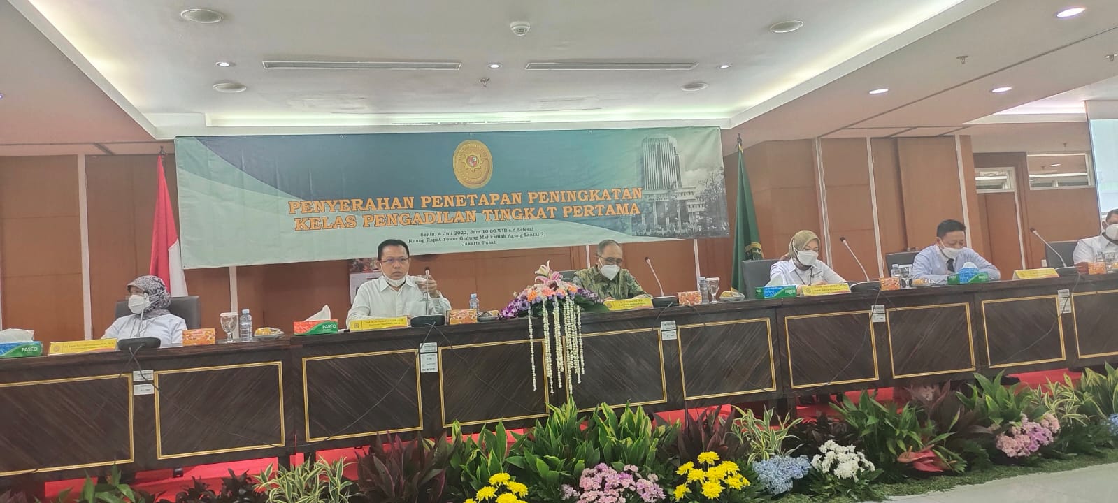 Penetapan Peningkatan Kelas Pengadilan Agama Cibadak Dari Kelas I B ...