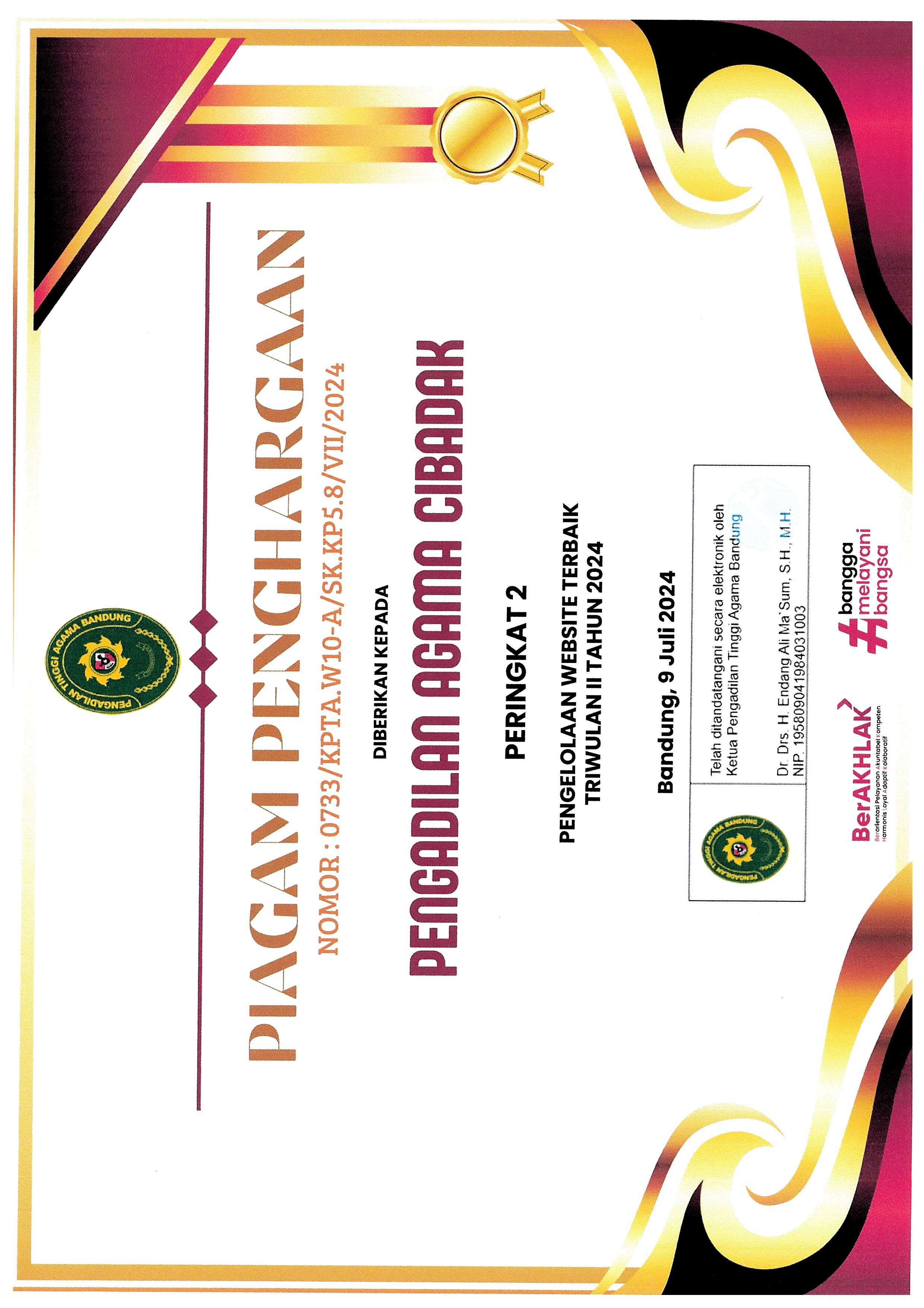 peringkat 2 website tw 2 2024 ok